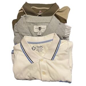 3 mens golf shirts all XL